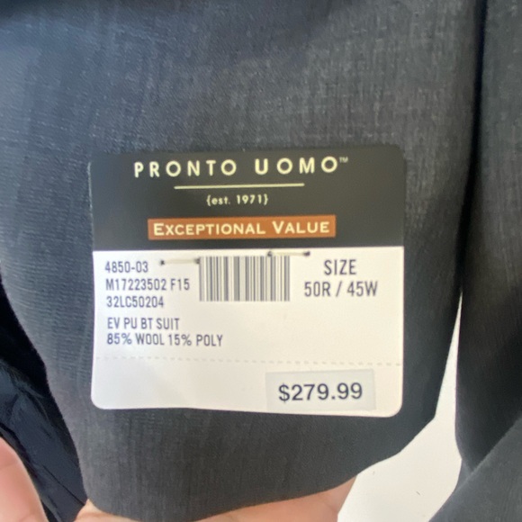 Grey Suit Jacket - Picture 8 of 8